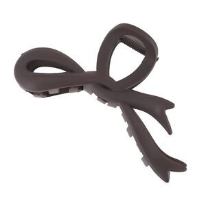 Fashion Frosted Chinese Style Hair Clips Dark Brown